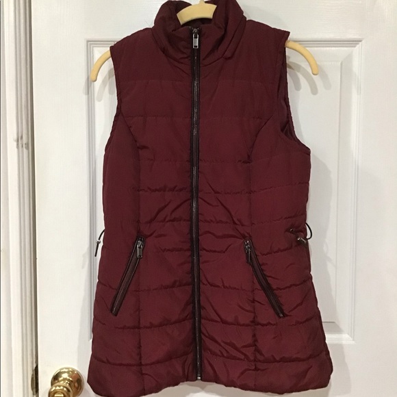 Maurices Jackets & Blazers - Women’s Maurices Vest Size Small Burgundy